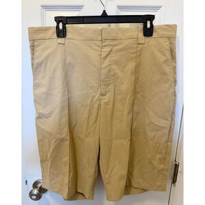 Tiger Woods Golf Shorts Khaki Men's Size 36 12" Inseam
